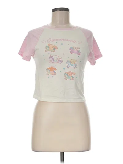 Pre-owned Sanrio Short Sleeve T-shirt In Pink