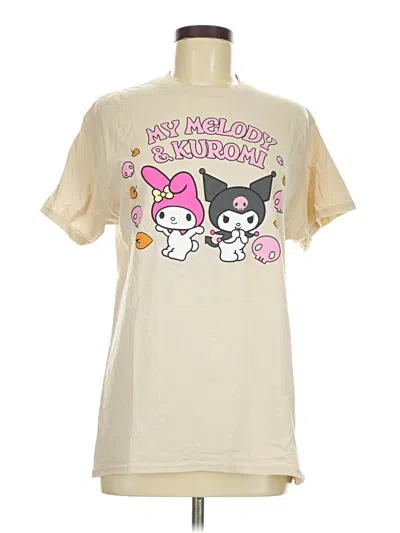 Pre-owned Sanrio Short Sleeve T-shirt In White