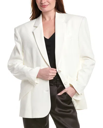 Sans Faff Adel Oversized Dad Blazer In Metallic