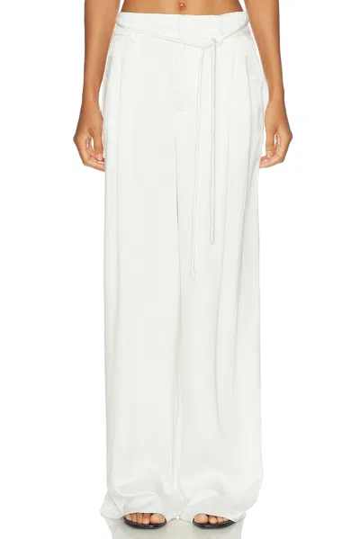 Sans Faff Aire Trouser In White