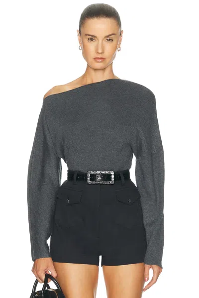 Sans Faff Alignment Sweater In Grey