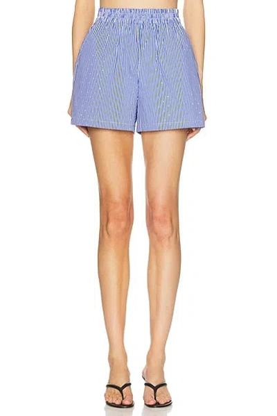 Sans Faff Arles Short In Blue