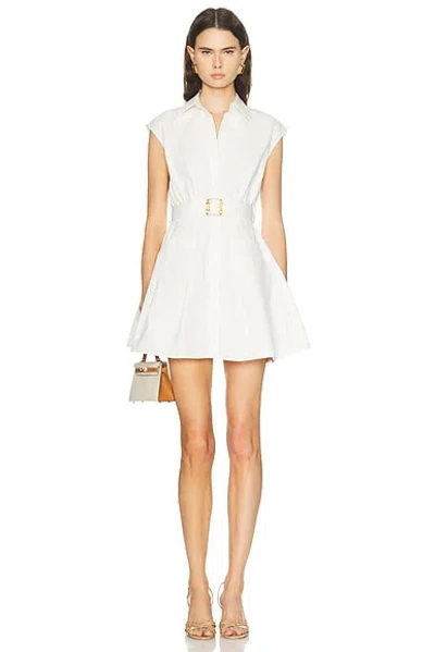 Sans Faff Audley Mini Dress In White