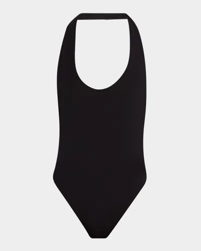 SANS FAFF BAMBOO HALTER BODYSUIT