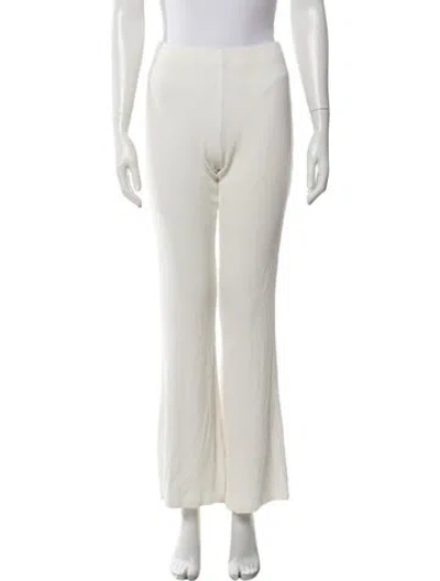Pre-owned Sans Faff Bamboo Wide Leg Pants In Neutrals