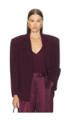 Sans Faff Bea Blazer In Brown
