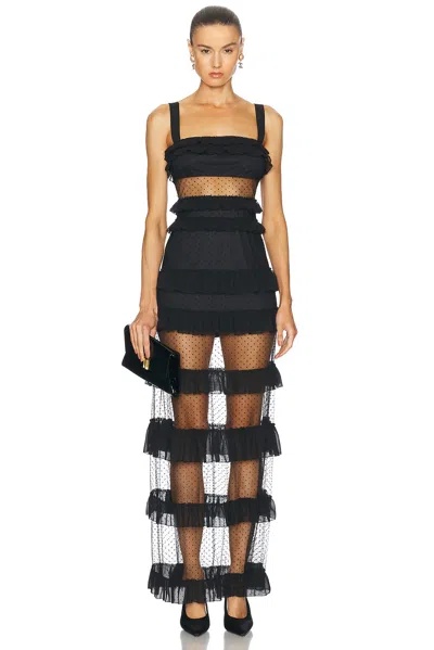 Sans Faff Binoche Dress In Black