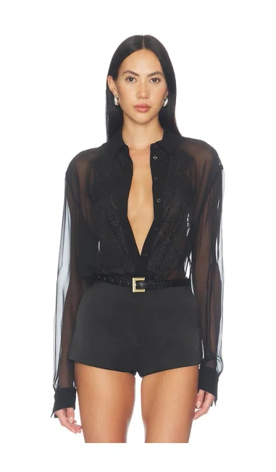 Sans Faff Bluse Chelsea In Black