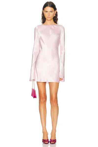 Sans Faff Blush Mini Dress In Pink