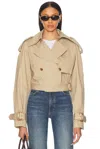 Sans Faff Chiltern Cropped Trench Jacket