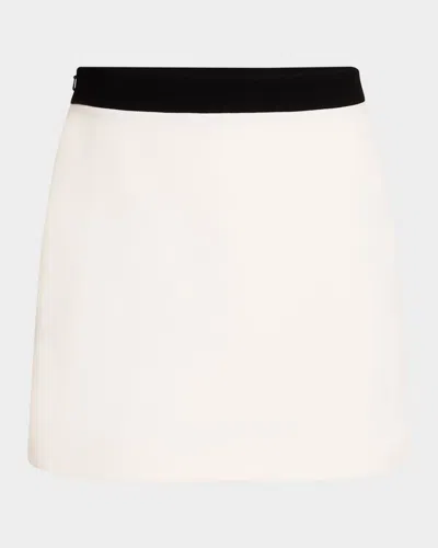 Sans Faff Mini Skirt In White