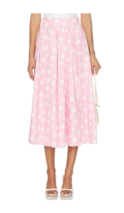 Sans Faff Eden Poplin Skirt In Pink