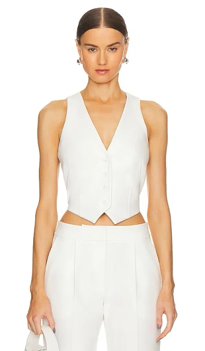 Sans Faff Jessica Transparent Vest In White