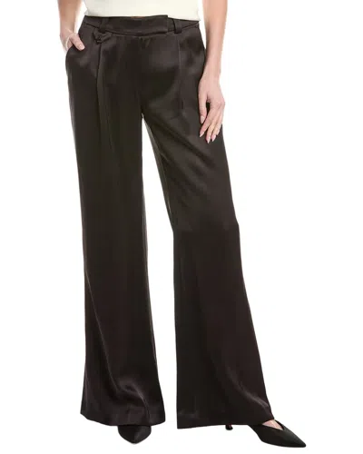 Sans Faff Meurice Wide Leg Trouser In Black
