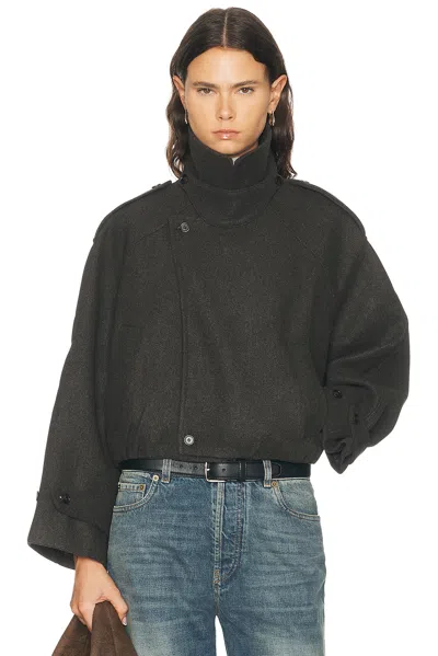 Sans Faff Monolith Bomber Jacket In Gray