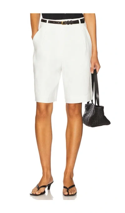 Sans Faff Palermo Shorts In White