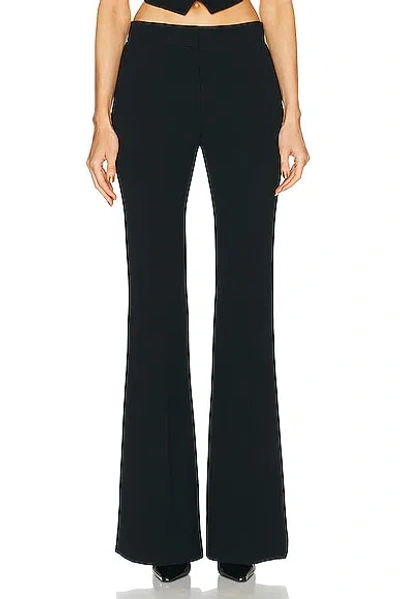 Sans Faff Pin Tuck Palazzo Pant In Black