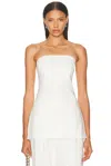 Sans Faff San Peitro Top In White