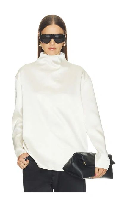 Sans Faff Windsor Blouse In White