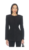 Sans Faff Wool Jacket In Black