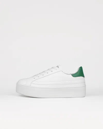 Sans Matin Gaia Platform Trainers In White