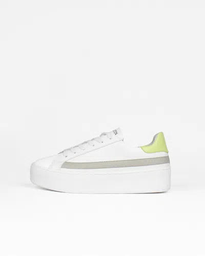 Sans Matin Gaia Platform Trainers In White