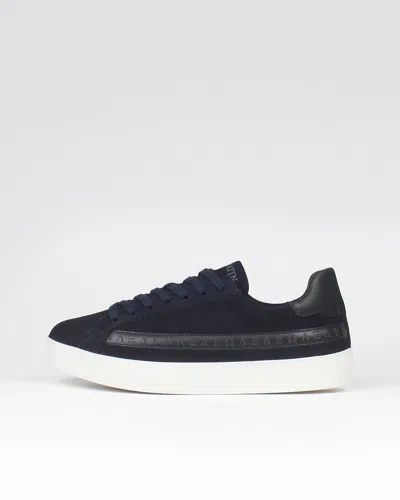 Sans Matin Olympus Low Top Trainers In Blue