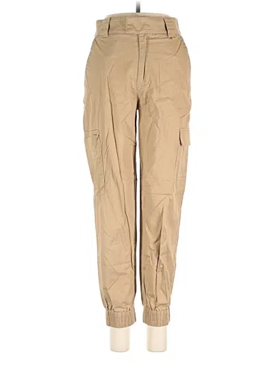 Pre-owned Sans Souci Cargo Pants In Brown