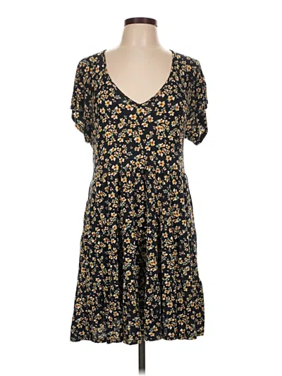 Pre-owned Sans Souci Casual Dress In Black
