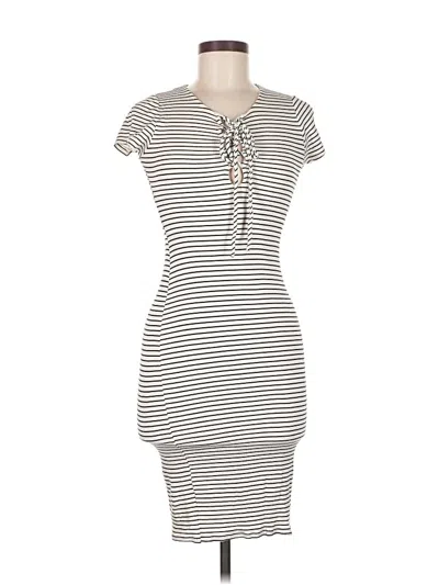 Pre-owned Sans Souci Casual Dress In Gray