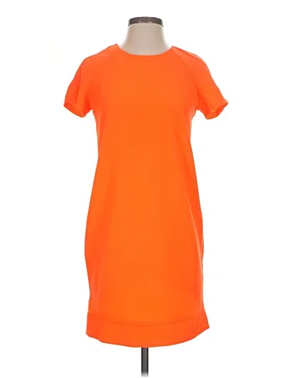 Pre-owned Sans Souci Casual Dress In Orange