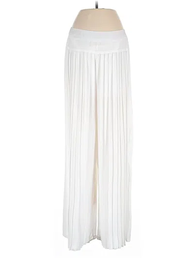 Pre-owned Sans Souci Casual Pants In Ivory
