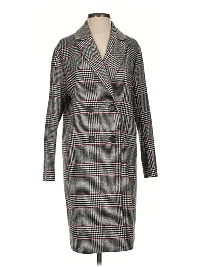 Pre-owned Sans Souci Coat In Gray