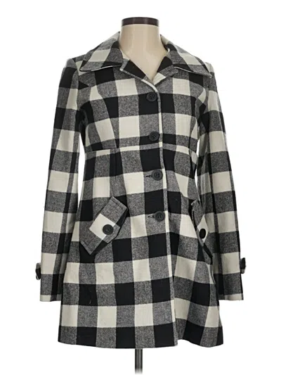 Pre-owned Sans Souci Coat In Gray