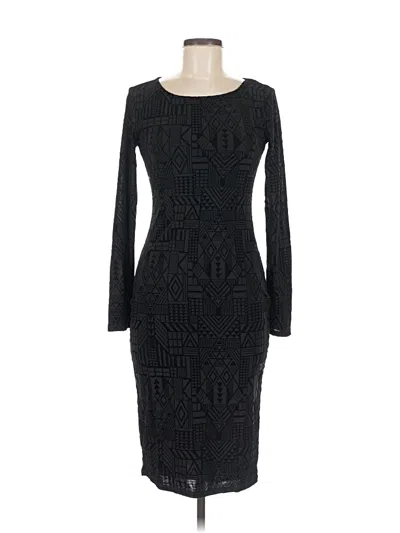 Pre-owned Sans Souci Cocktail Dress In Black