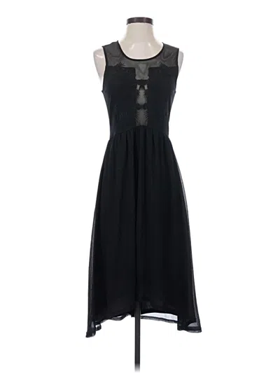 Pre-owned Sans Souci Cocktail Dress In Black
