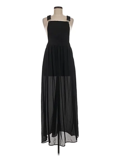 Pre-owned Sans Souci Cocktail Dress In Black