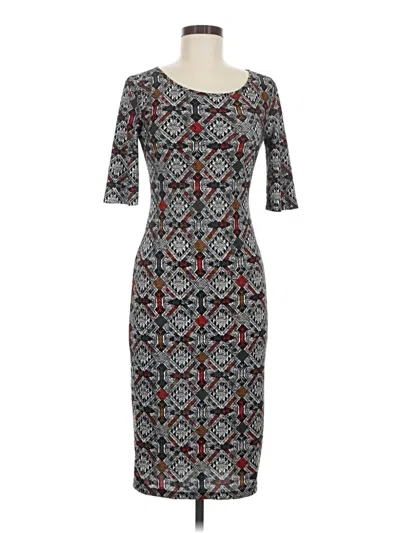 Pre-owned Sans Souci Cocktail Dress In Gray