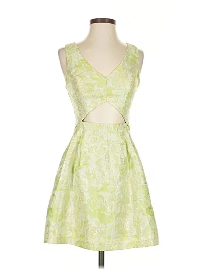 Pre-owned Sans Souci Cocktail Dress In Green