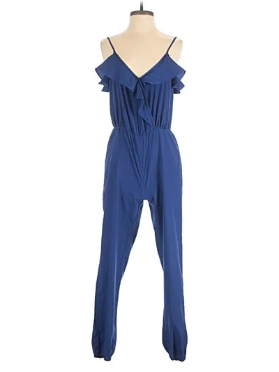 Pre-owned Sans Souci Jumpsuit In Blue