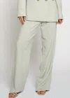 Sans Souci Straight Leg Trouser In Matcha In Multi