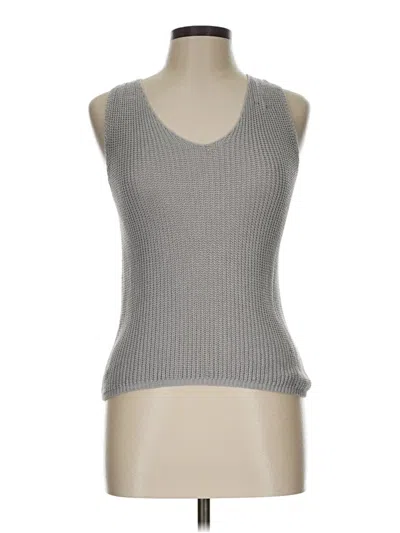 Pre-owned Sans Souci Sweater Vest In Gray