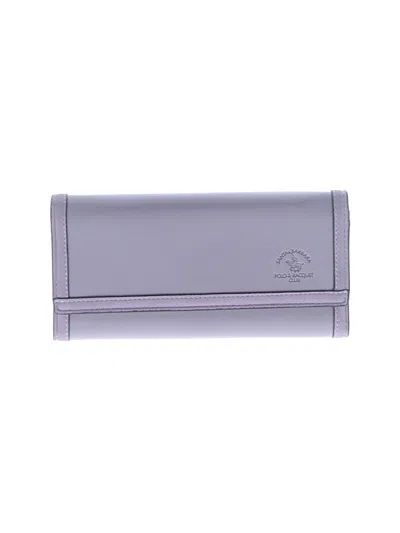 Pre-owned Santa Barbara Design Studio Leather Wallet In Purple