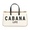 Santa Barbara Women's Savannah Canvas Tote Bag In Cabana Life In Multi