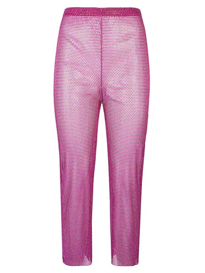 SANTA SANTA BRANDS CROPPED TROUSERS