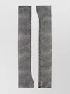 Santa Brands Rhinestone Mesh Metallic Armwarmer In Gray