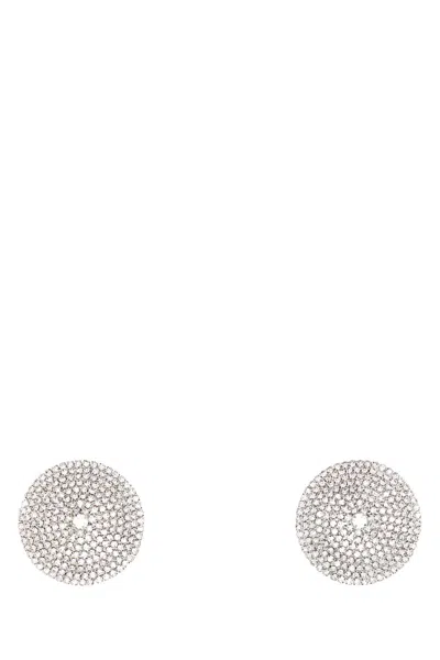 SANTA SILVER RHINESTONES NIPPLE STICKERS