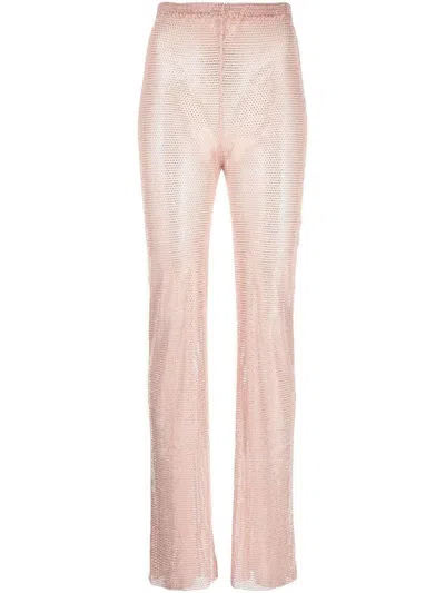Santa Brands Sparkling Trousers In Pink