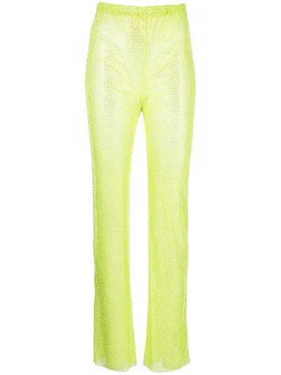 Santa Brands Sparkling Trousers In Green