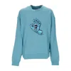 Santa Cruz Cabana Hand Crew Men's Lightweight Crewneck Sweatshirt Turquoise In Blue